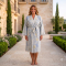 Peignoir hammam femme Santorini XXL - XXXL Blue