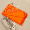 Serviette de plage Batik Balyy met pompons Happy and Smile