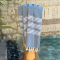 Fouta Travel size 3 Dark Blue