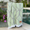Fouta Botanic Art Applegreen - Olive