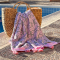 Fouta Daisy Pink - Olive