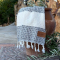 Lot de 2 petites serviettes de Hamam Peacock Grey