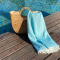 Fouta Muslin  Turquoise