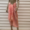 Pareo Batik Pareo avec anneau Pink Lady