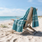 Fouta Ottomania extra lang  Petrol