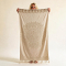 Serviette de plage hammam Zennn Beige