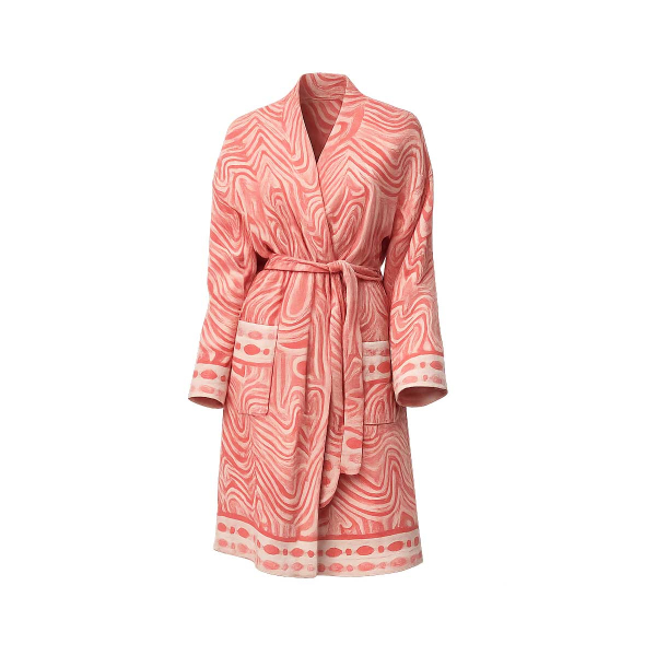 Peignoir hammam femme Coral Wave 