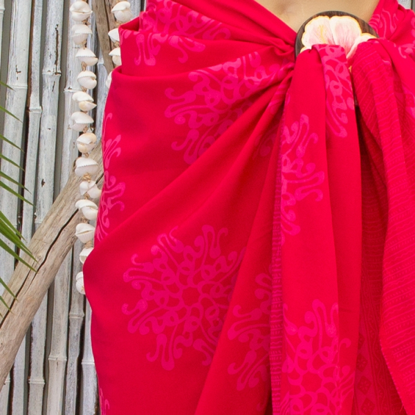 Batik Pareo met Gesp Sun Kissed