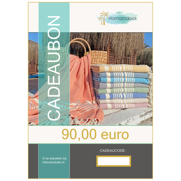 Chèque-cadeau 90,00 Euro 