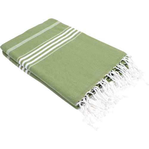 Fouta Ottomania extra lang  Mosgroen