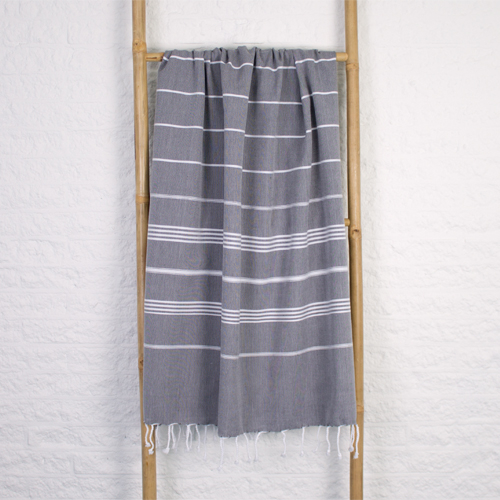 Grande serviette de hammam Ottomania XL Donker Grijs