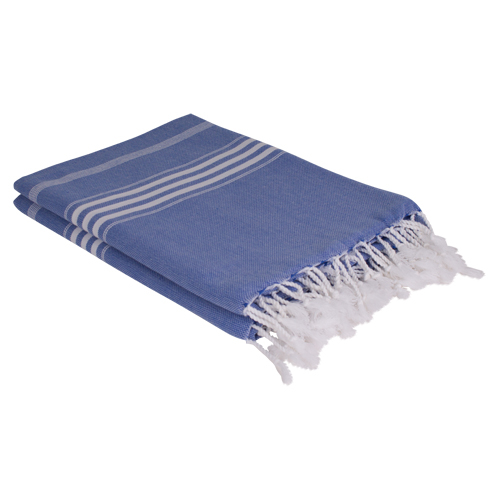 Fouta Ottomania extra lang  Grieksblauw