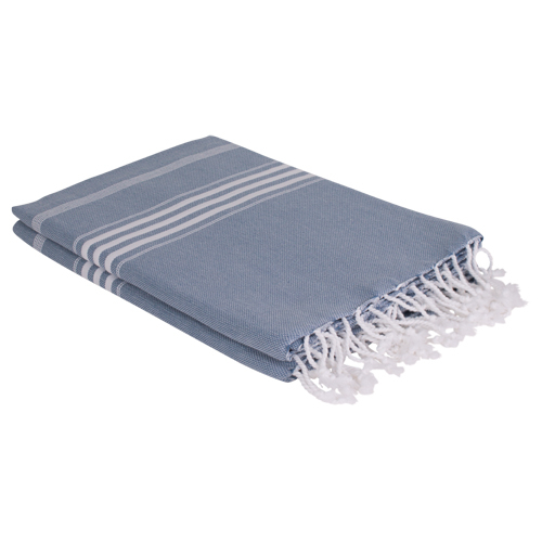 Fouta Ottomania extra lang Jeans Blauw