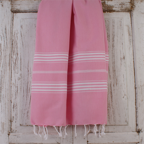 Fouta Ottomania extra lang  Sorbet Roze