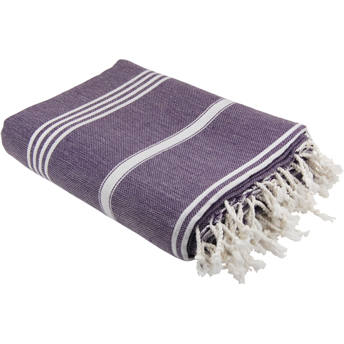 Grande serviette de hammam Ottomania XL  Donker Paars