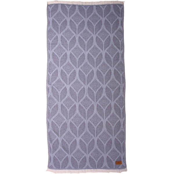 Fouta Botanic Art Blue -Lavender