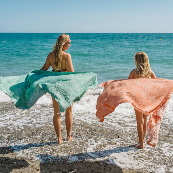Fouta Circle Coral