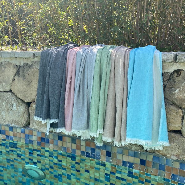 Fouta Muslin  Grey