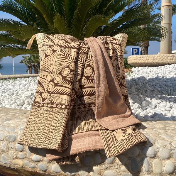 Serviette de plage Batik Balyy  Life is an adventure