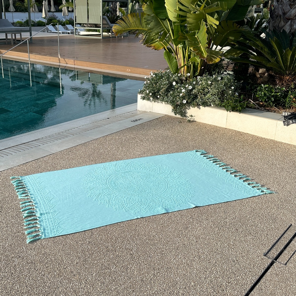 Serviette de plage hammam Zennn Mint Green