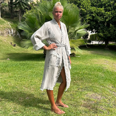 Peignoir hammam femme
Elephant
Beige