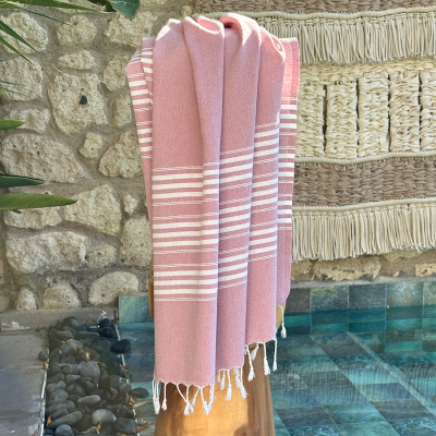 Fouta Travel size 3 Powder Pink