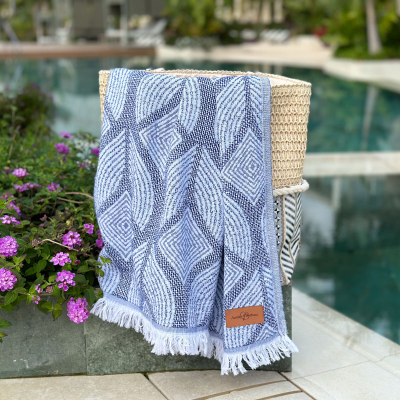 Fouta
Botanic Art
Blue -Lavender