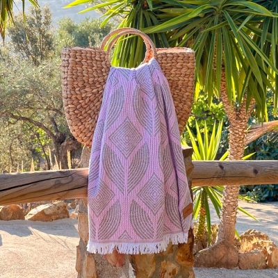 Fouta
Botanic Art
Pink - Olive