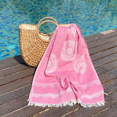Fouta Bohemia Pink