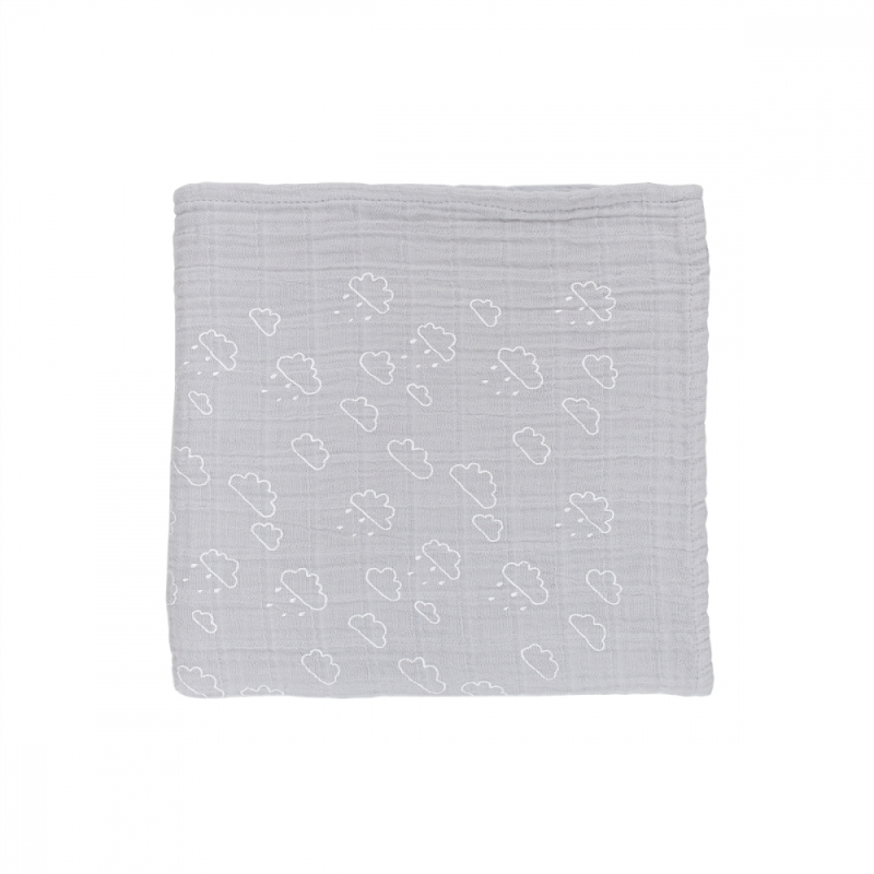 
Baby Muslin "Cloud" Grey
