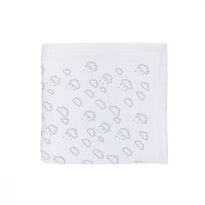 
Baby Muslin "Cloud" White
