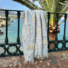 Fouta Santorini Blue