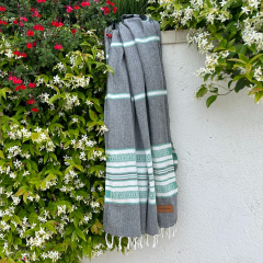 Fouta Sea Me Black-Green