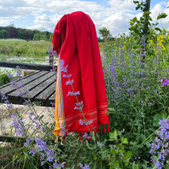 kikoy-strandlaken-red pepper